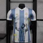 2025 Argentinië 50e MESSI Special blauw spelersshirt 2025 Argentina 50th MESSI Special blue Player jersey