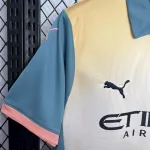 24/25 Manchester City Fourth blue soccer jersey