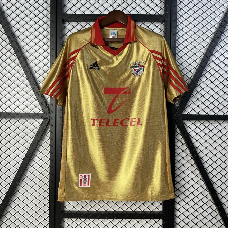 98/99 Benfica Away Retro Soccer Jersey