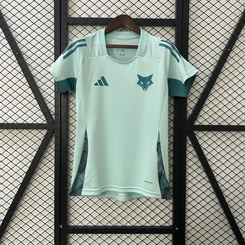 25/26 Camisola de Futebol Treino Verde Mulher do Cruzeiro
