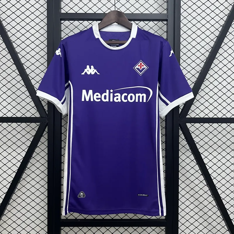 25/26 Fiorentina Fußballtrikot nach Hause Lila