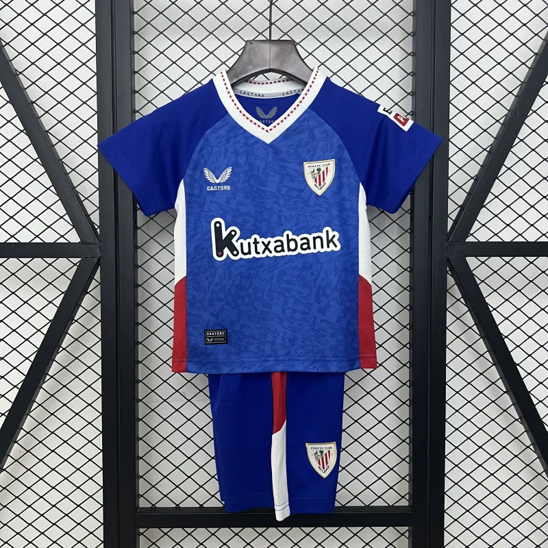 24/25 Athletic Bilbao away Kids kit