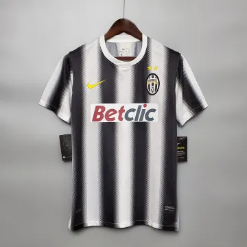 10/11 Juventus Thuis Retro Voetbal Jersey