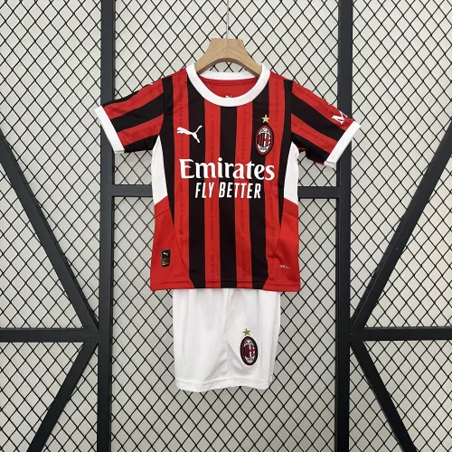 Divisa da casa AC Milan 24/25 per bambini