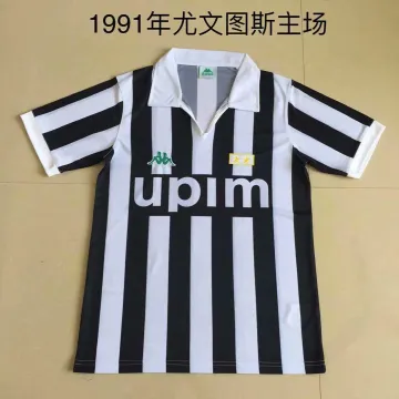 91-92 Juventus Home Retro Soccer Jersey