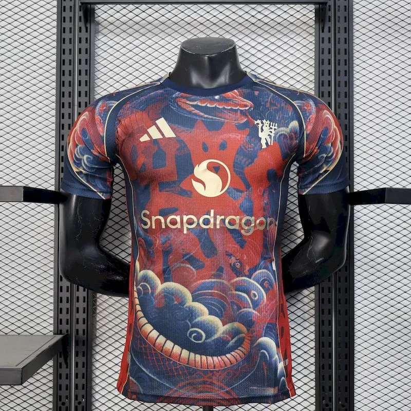 25/26 Manchester United Snake Special Red player Version jersey