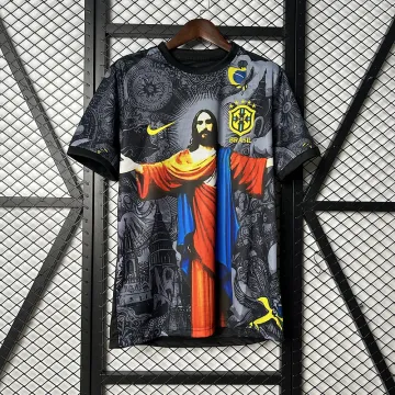 Camiseta especial Black Jesus de Brasil 2025