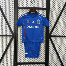 25/26 Club Universidad de Chile home Kids kit - product photo 25/26 Club Universidad de Chile home Kids kit product image