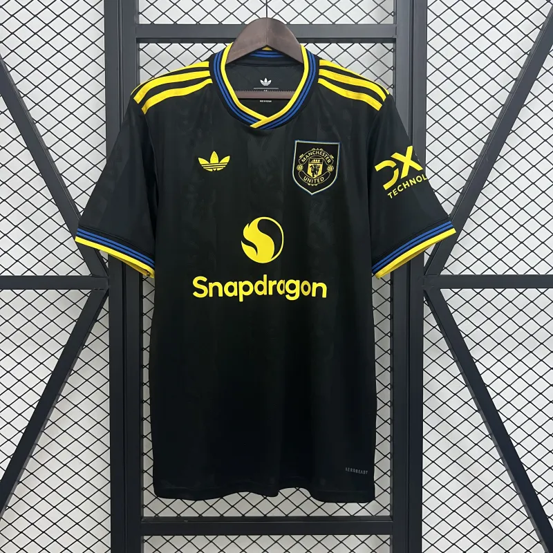 25/26 Manchester United Third Away Black jersey