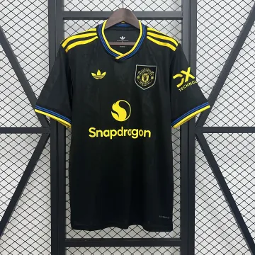 25-26 Manchester United Third Away Black jersey
