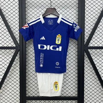 24/25 Real Oviedo Home Kids kit