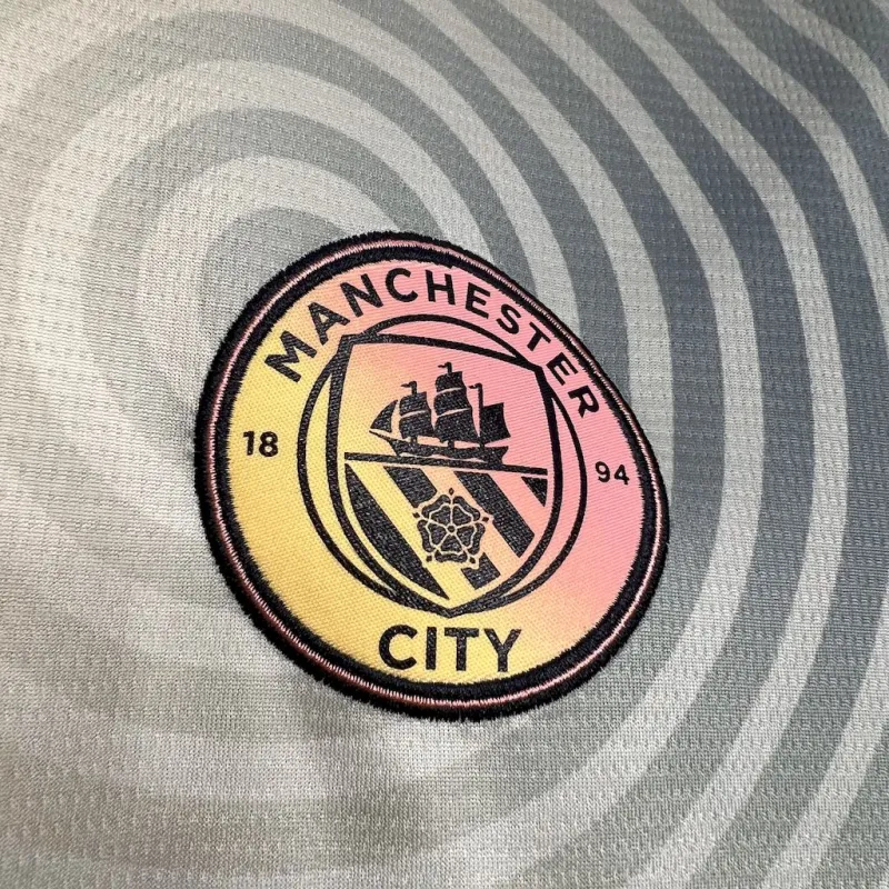 24/25 Manchester City Fourth blue soccer jersey