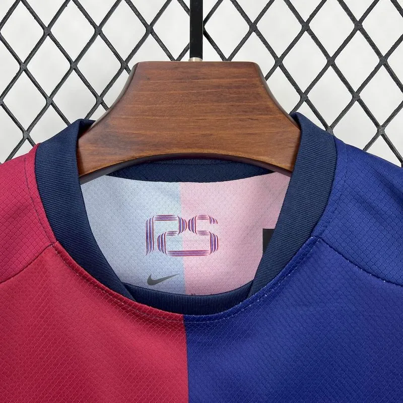 24/25 barcelona Travis Scott Blue and Red Edition Kids Kit