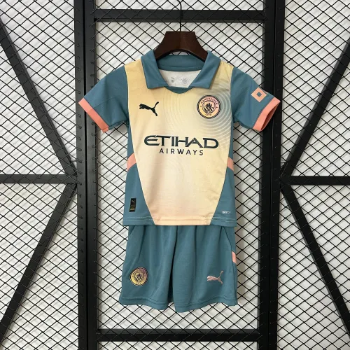 24/25 Manchester City Fourth Kids kit