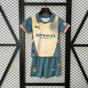 24/25 Manchester City Fourth Kids kit