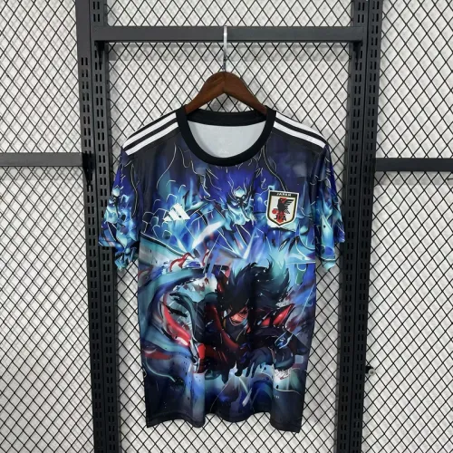 2025 Japan blau Spezial Fußballtrikot