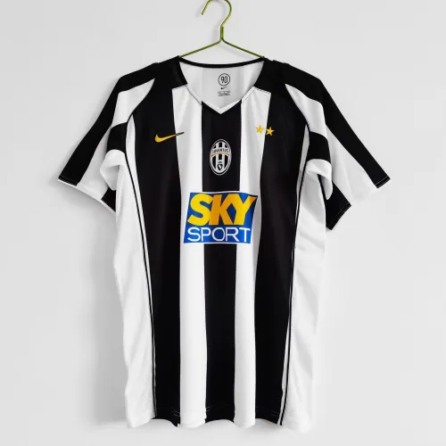 04/05 Juventus Home Retro Soccer Jersey