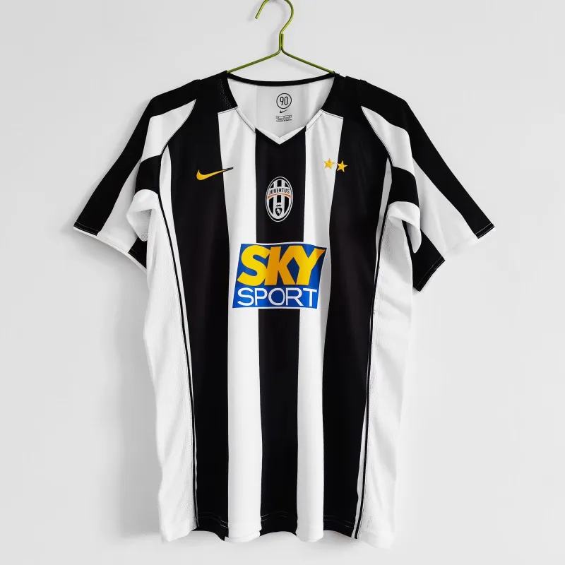 04/05 Juventus Home Retro Soccer Jersey