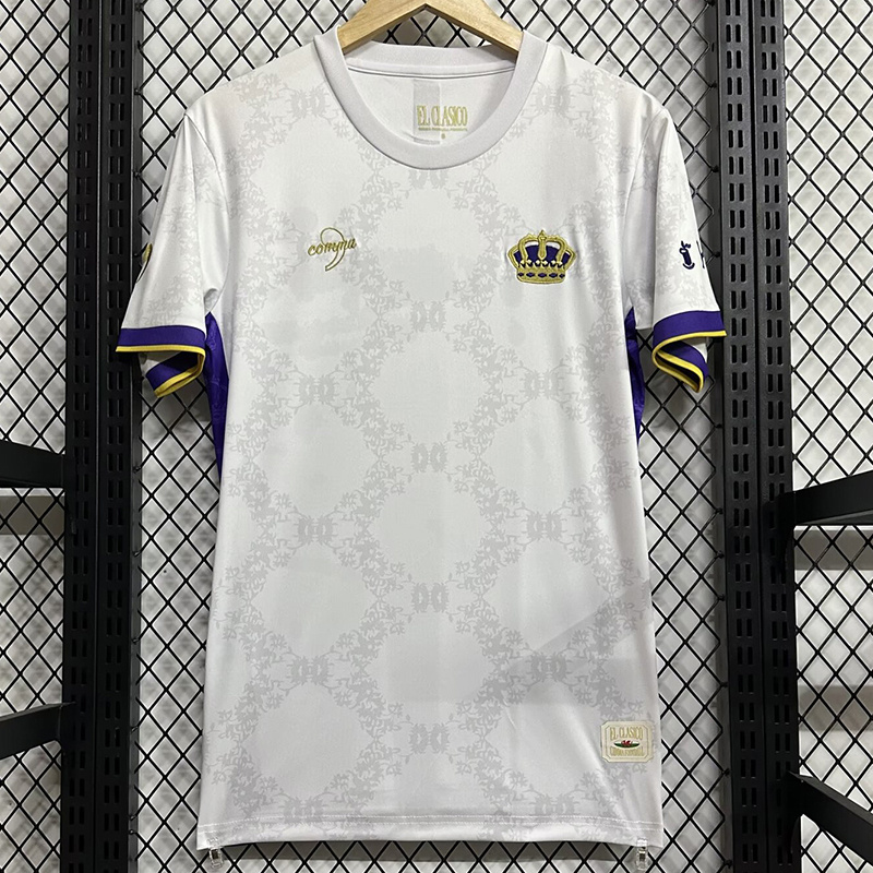 24-25 Real Madrid Joint Model White Jersey 24-25 Real Madrid Joint Model White Jersey
