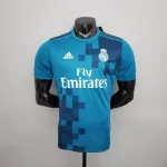 Camisa azul de jogo fora do Real Madrid, terceira equipamento, temporada 2017/2018 17/18 Real Madrid third away blue player jersey