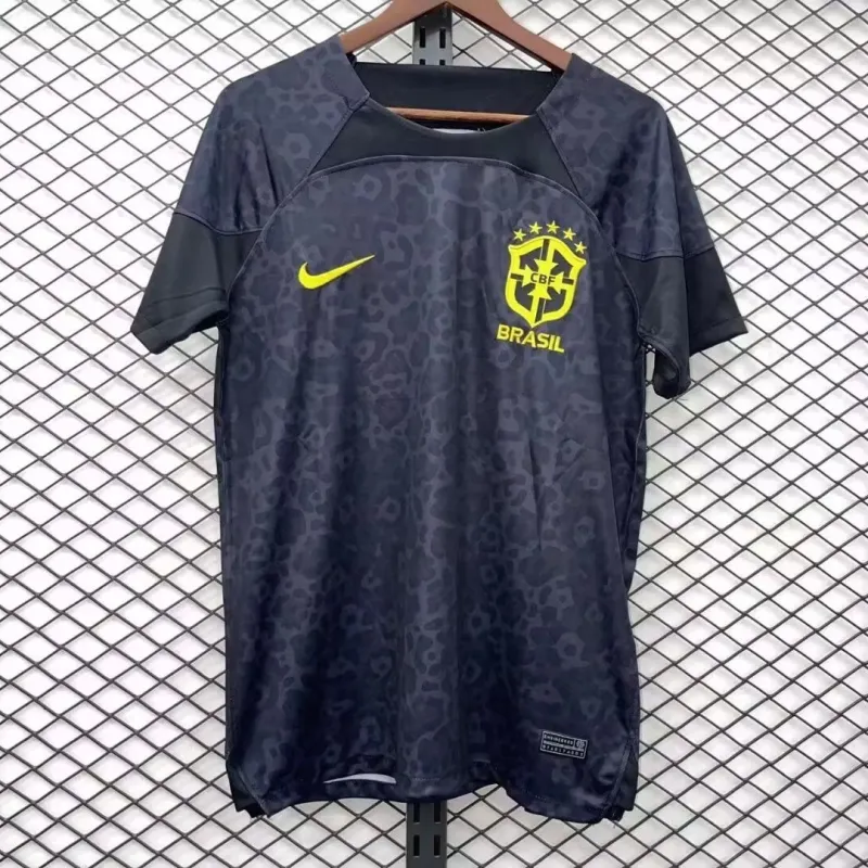 2022 World Cup Brazil Goalkeeper Soccer Jersey
