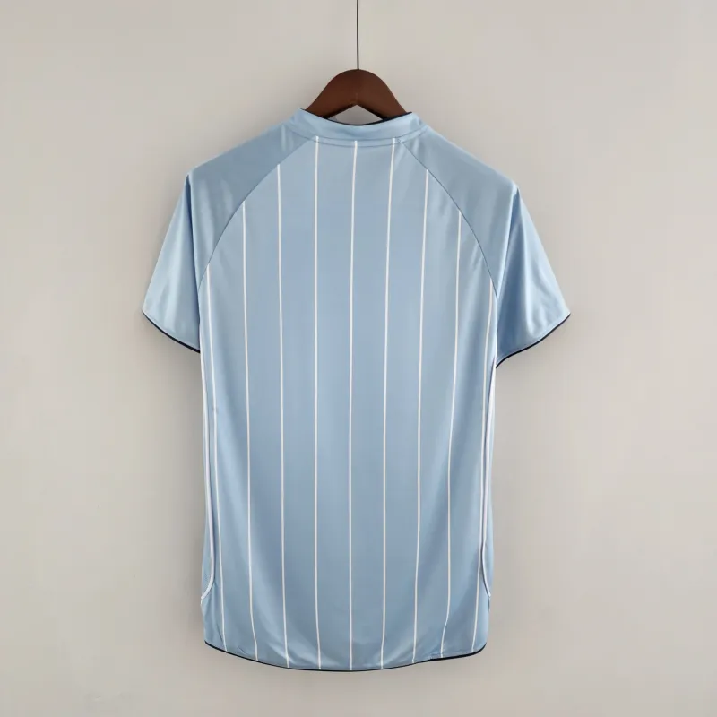 08/09 Manchester City home Retro Soccer Jersey