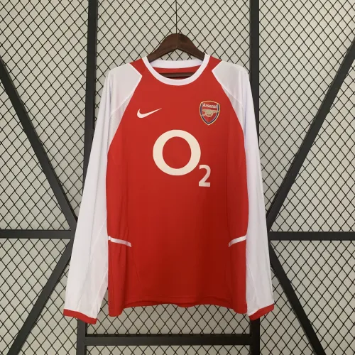 02/04 Arsenal Home Retro long sleeve Jersey