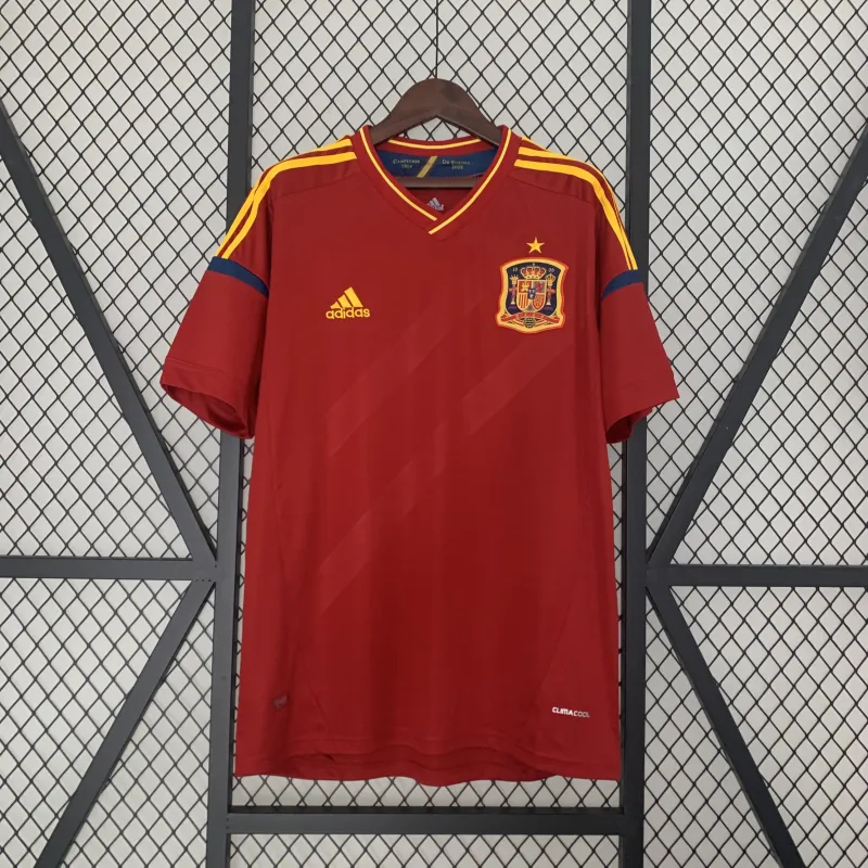 Maglia da calcio retrò Spagna 2012 Home
