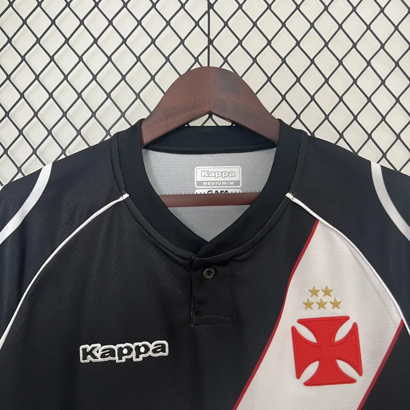 24/25 Vasco da Gama Sonderedition – Schwarzes Fußballtrikot