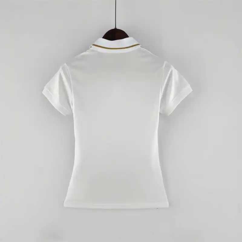 Coupe du Monde Brésil 2022 Blanc Maillot POLO Femme