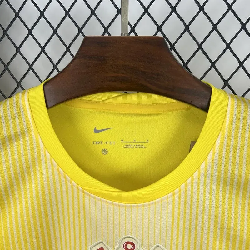Maillot de gardien de but jaune des Corinthians 25/26