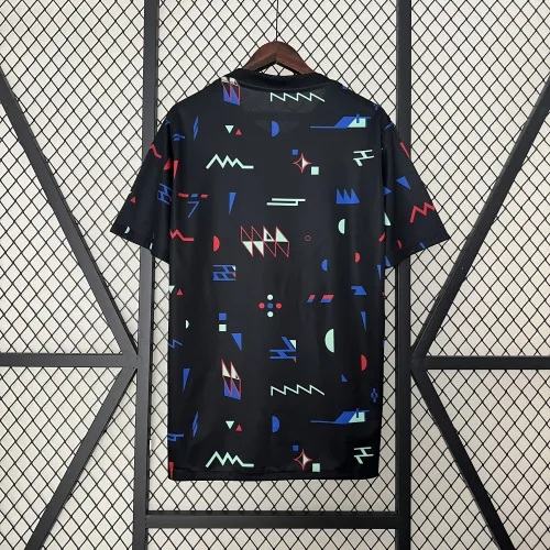 2024 Portugal Black Training Soccer Jersey