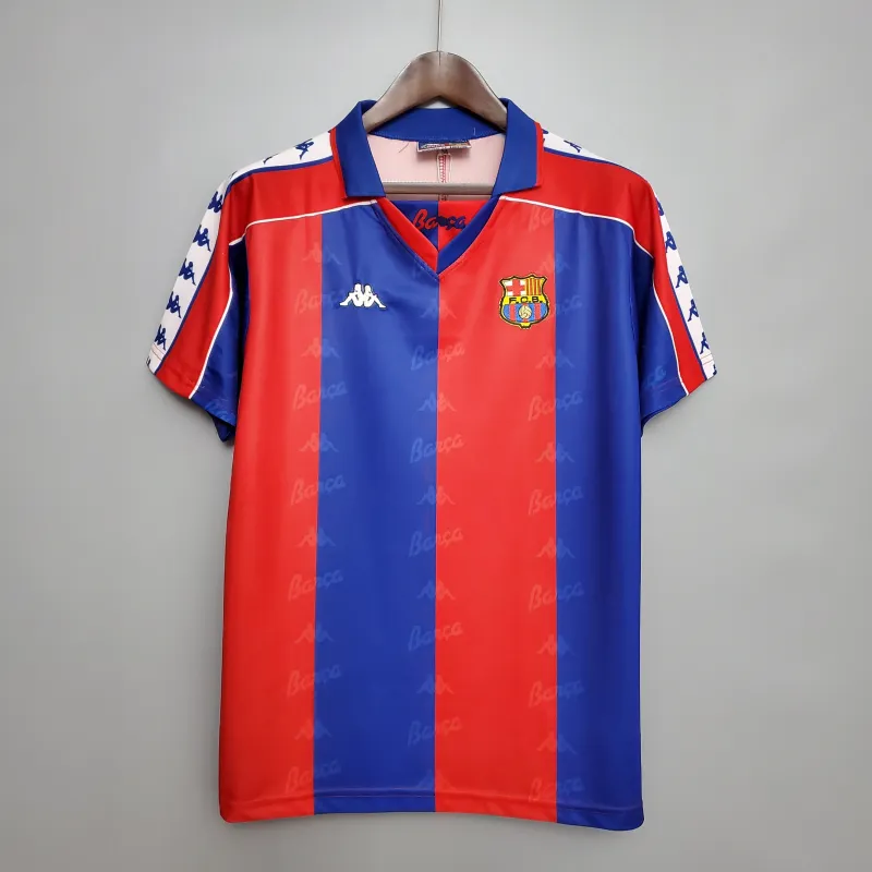 92/95 Barcelona home Retro Soccer Jersey