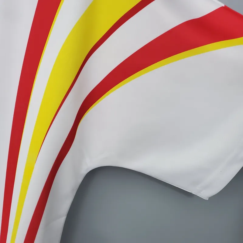 1996 Spain Away Retro Soccer Jersey