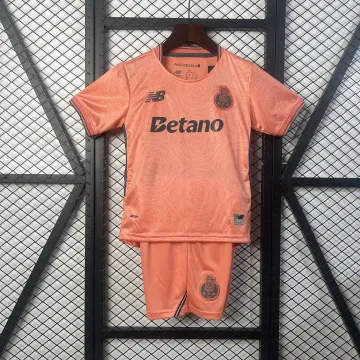 25-26 Porto Away orange Kids kit