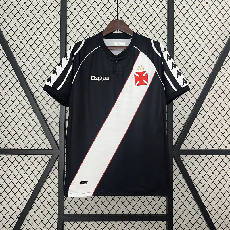 24/25 Vasco da Gama Sonderedition – Schwarzes Fußballtrikot