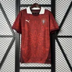 2025 Portugal Training Red Soccer Jersey Maillot de football rouge d'entraînement du Portugal 2025