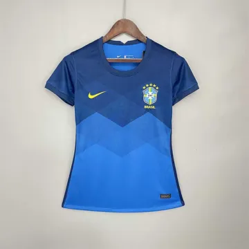 2021 Brasil Away Retro Camiseta de fútbol de mujer
