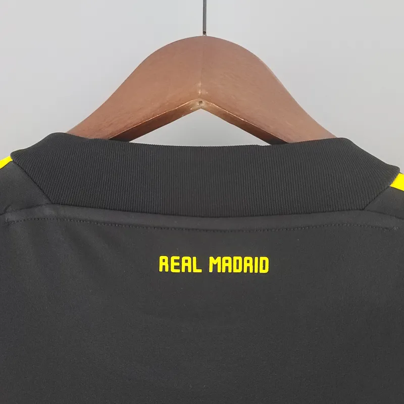 11/12 Real Madrid Vintage Goalkeeper Black soccer jersey