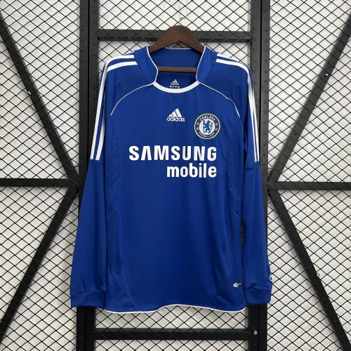 06/07 Maglia da calcio retrò a manica lunga del Chelsea
