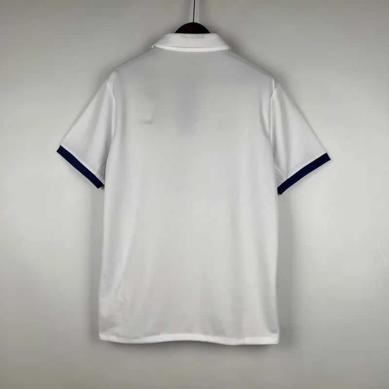 16/17 Real Madrid Retro home white soccer jersey