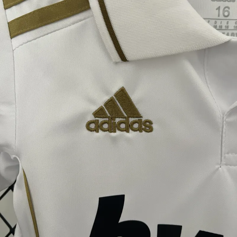 11/12 Real Madrid home white Retro kids kit