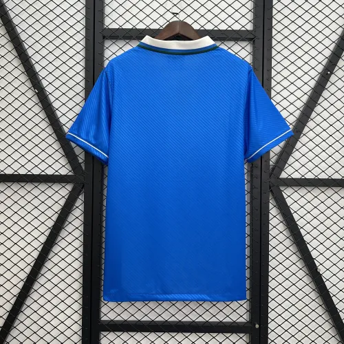 1993 Brasile Retro away maglia da calcio blu