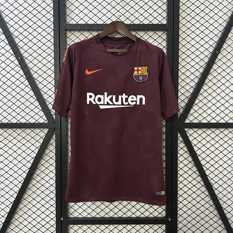 17/18 Barcelona Third Retro Soccer Jersey