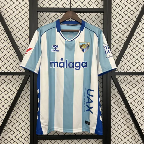 25/26 Malaga Home Soccer Jersey
