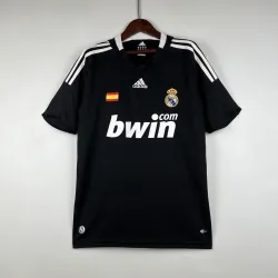 08/09 Real Madrid Retro Third away black soccer jersey product image