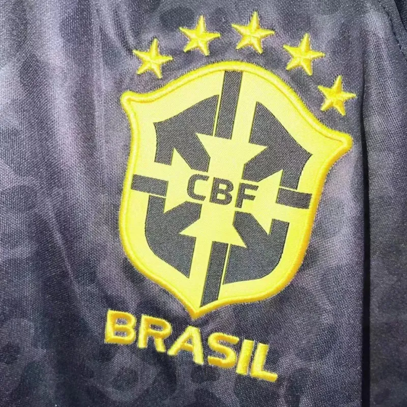 2022 World Cup Brazil Goalkeeper Soccer Jersey