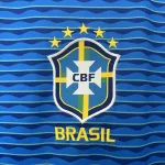 Maillot de football bleu du Brésil (extérieur) 2024