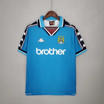 97-99 Manchester City home Retro Soccer Jersey