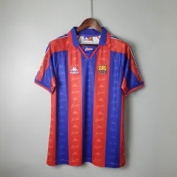 96/97 Barcelona At Home Retro Soccer Jersey - product photo 96/97 Barcelona At Home Retro Soccer Jersey product image